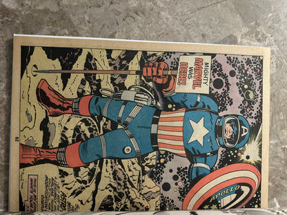 Captain America's Bicentennial Battles FN+ 6.5-7.0 (1976 Marvel Treasury) - Strong Copy