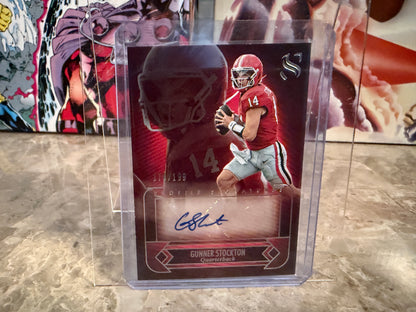 Gunner Stockton 2025 Panini Silhouette Football Profile Signatures /199