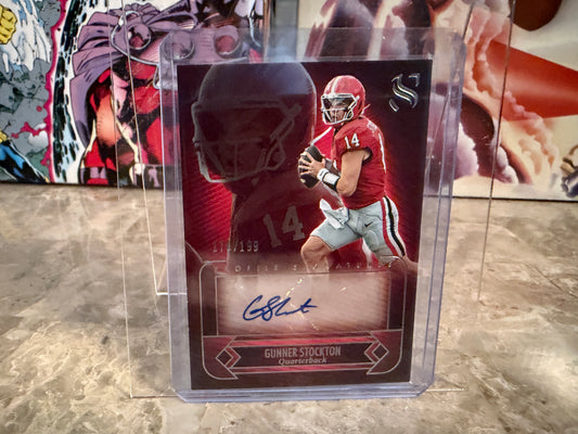 Gunner Stockton 2025 Panini Silhouette Football Profile Signatures /199
