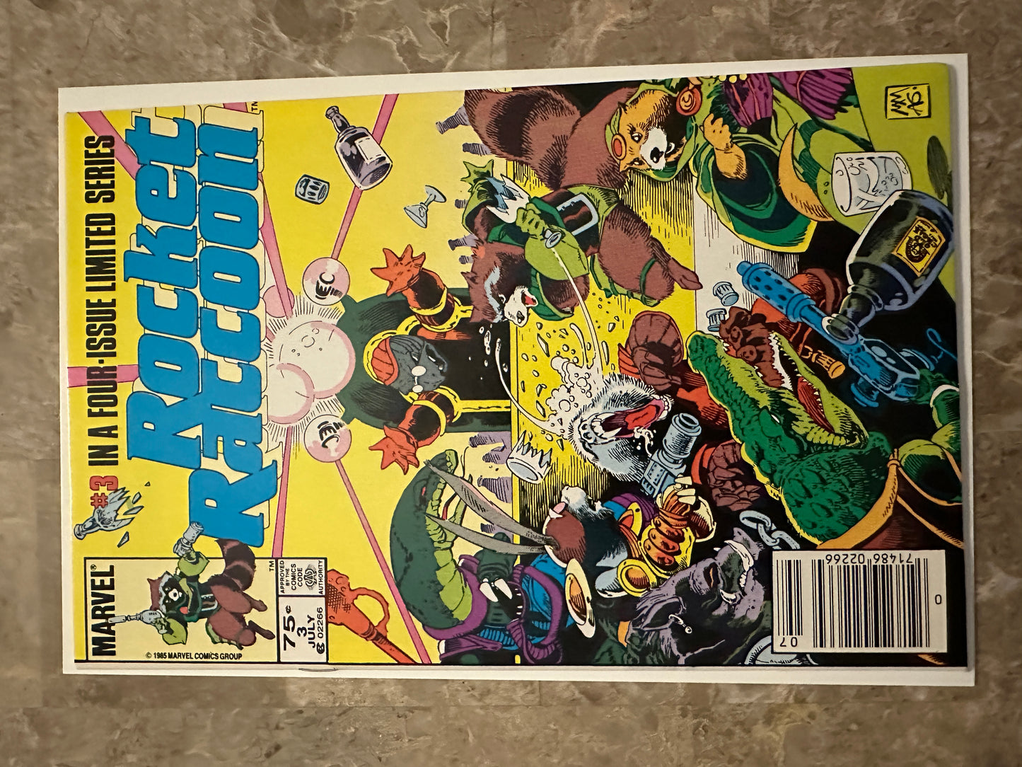 Rocket Raccoon #1-4 Full Set High Grade Newsstand (1985 Marvel Comics)