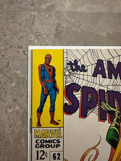 Amazing Spider-Man #62 VF- 7.5 (Marvel Comics 1968)