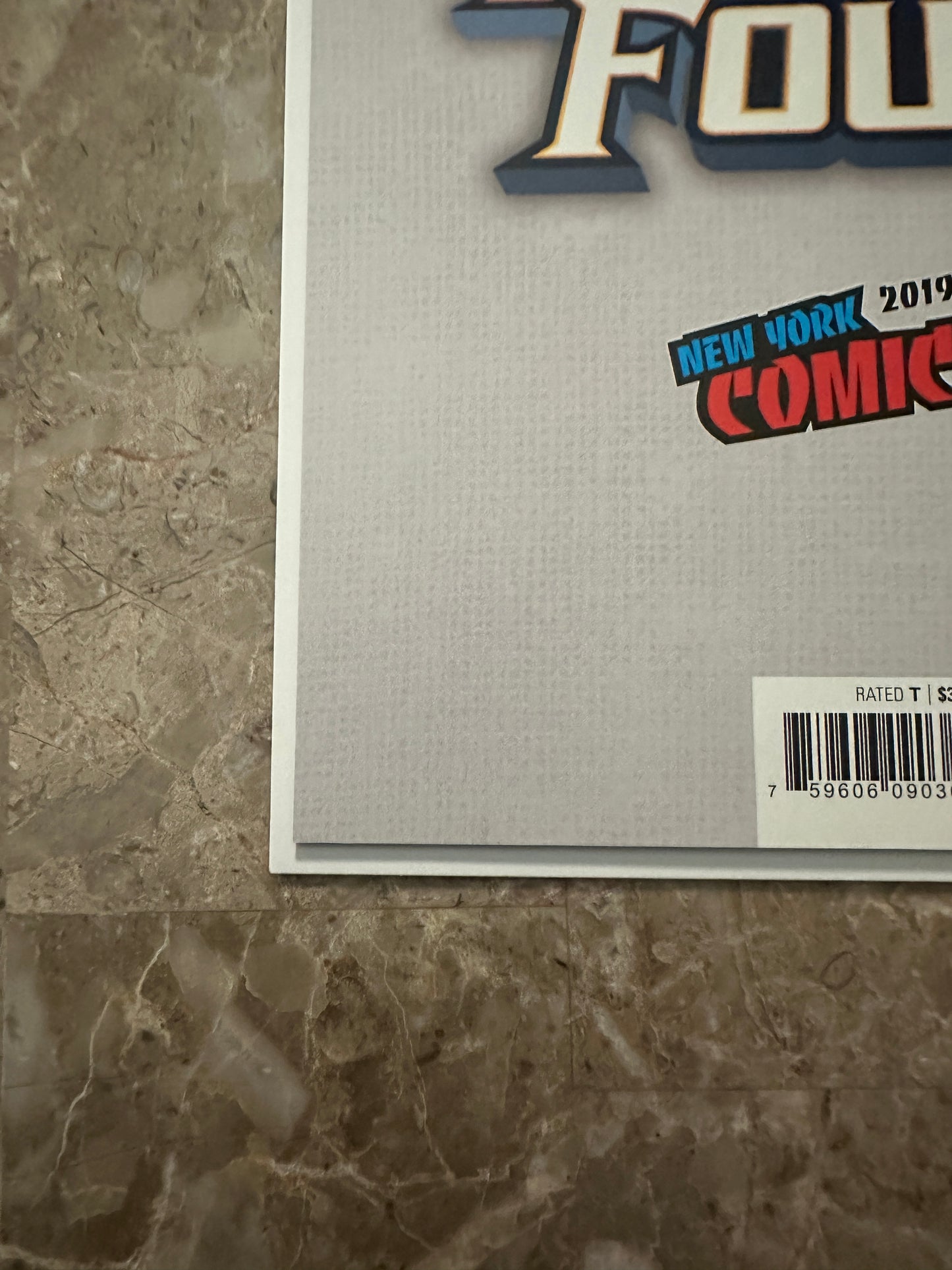 Fantastic Four #15 NYCC Exclusive NM+ 9.6-9.8 (Marvel 2019) - J. Scott Campbell