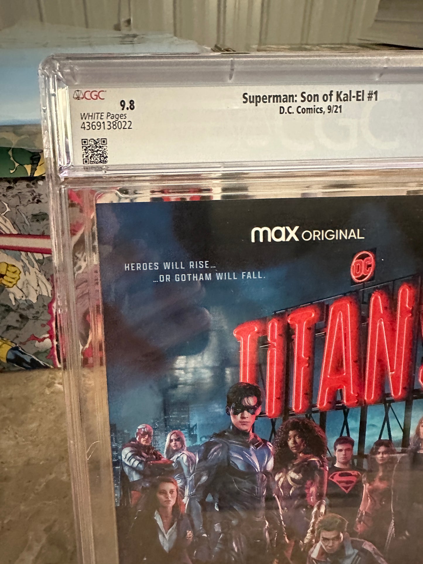 Superman: Son of Kal-El #1 CGC 9.8 (DC 2021) - Superman #1 Cover Homage