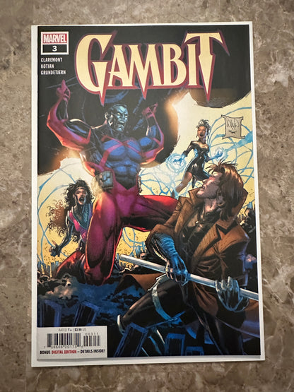 Gambit #1-4 NM 9.4-9.8 (Marvel 2022)