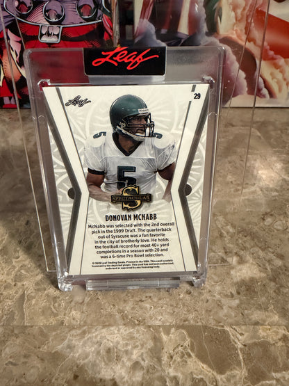 2026 Leaf Spectacular Football Base Donovan McNabb Purple /6