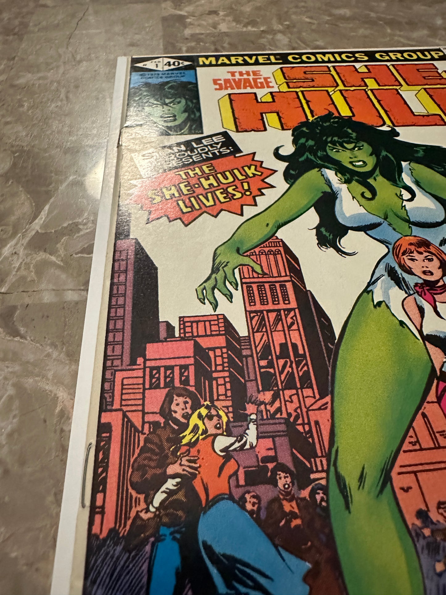 Savage She-Huk #1 FN 6.0 (1980 Marvel Comics) - High Grade, Detached Staple