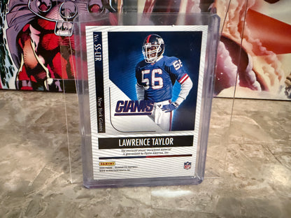 Lawrence Taylor 2025 Panini Silhouette Football Silhouettes Multicolor Patch /25