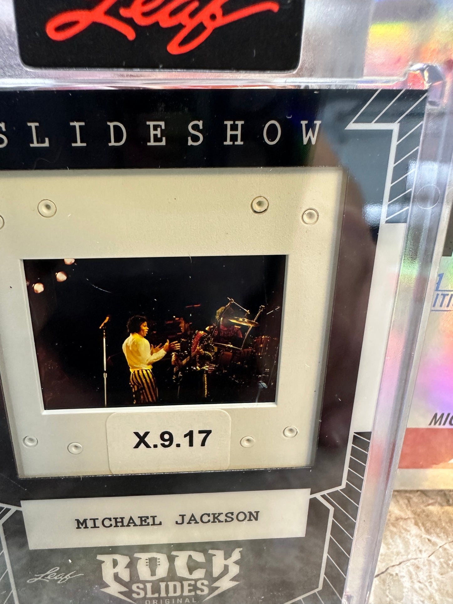 MICHAEL JACKSON GIFT BUNDLE 3 Keepsake Breaker Boxes + 3 Original 35mm Slides
