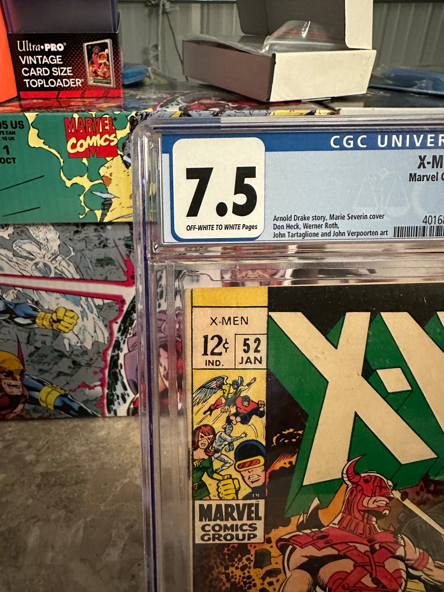 X-Men #52 CGC 7.5 (Marvel 1969)