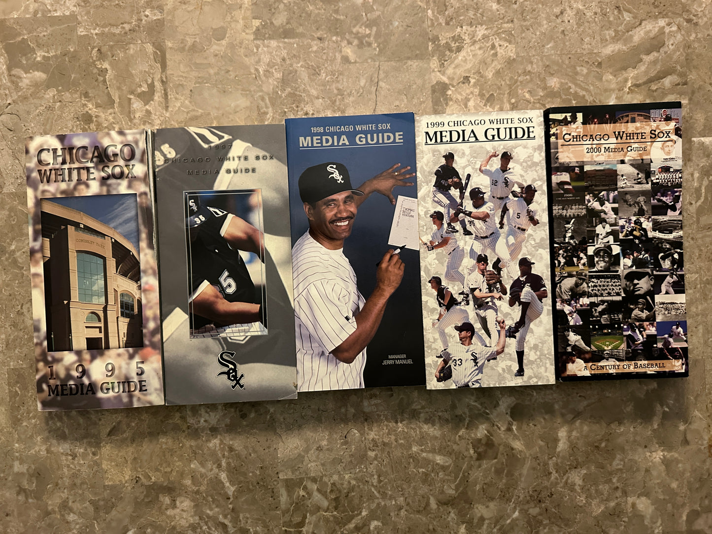 Chicago White Sox Media Guides 1965-2000 + Extras