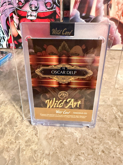 Oscar Delp 2026 Wild Card Wild Art 1/1