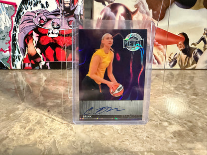 Cameron Brink 2026 Leaf Women Sport Stainless Auto Purple Team Color Match 1/1