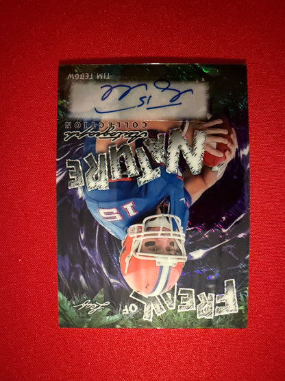 Tim Tebow 2026 Leaf Autograph Collection Football Freak of Nature Auto 1/1