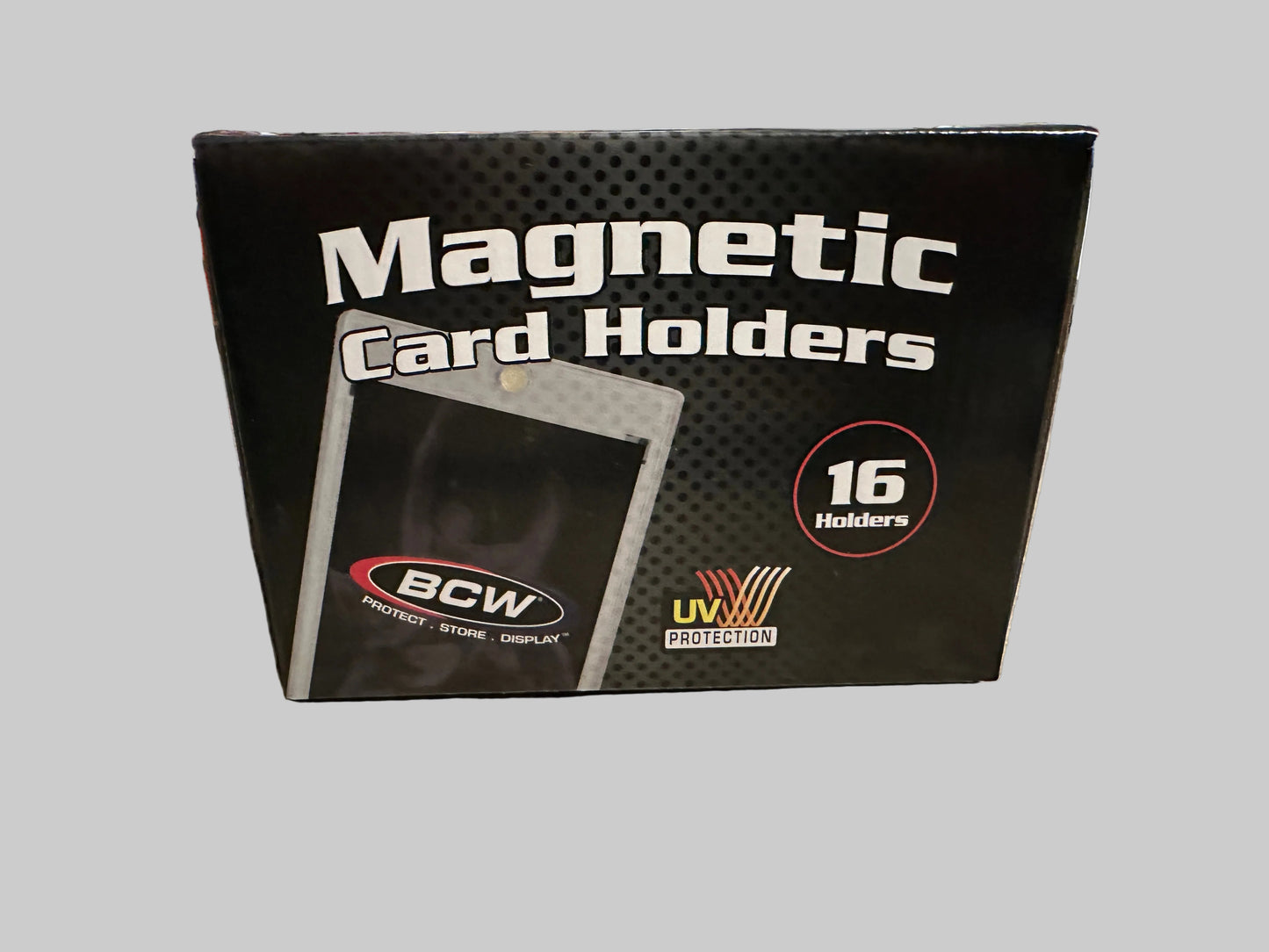 BCW 100pt Magnetic Card Holder Box (16 Holders)