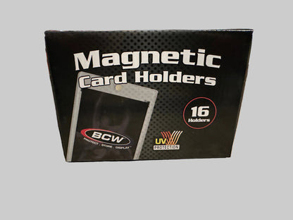 BCW 100pt Magnetic Card Holder Box (16 Holders)