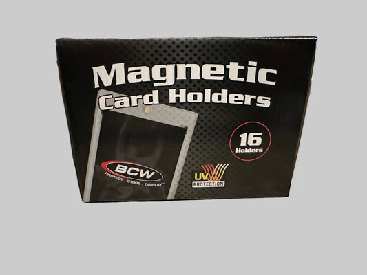 BCW 100pt Magnetic Card Holder Box (16 Holders)