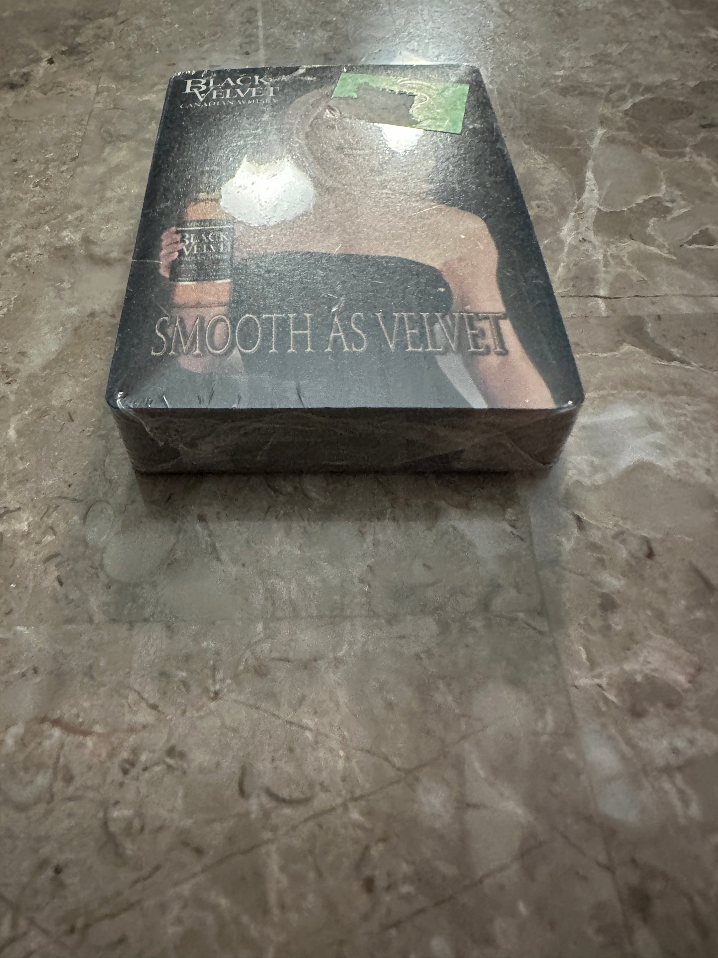 Black Velvet Canadian Whiskey Playing Cards - Sealed