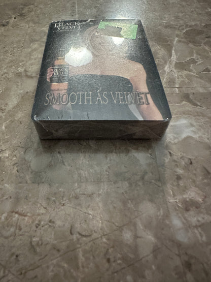 Black Velvet Canadian Whiskey Playing Cards - Sealed