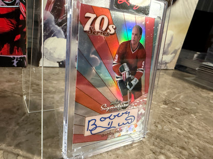 Bobby Hull 2026 Leaf Signature Series 70s Series Auto Silver 1/1