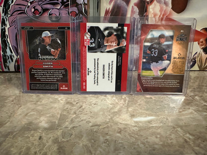 Hagen Smith 2026 Leaf 3-Card Premium Prospect Chase Lot