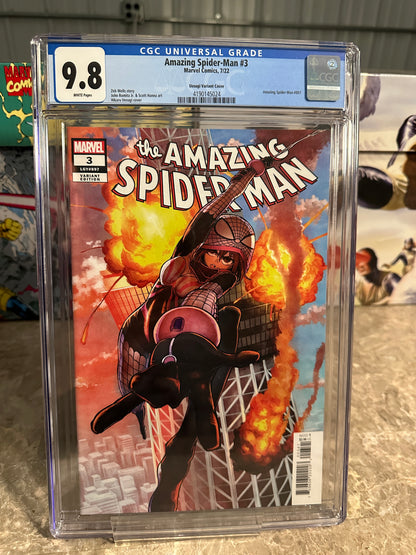 Amazing Spider-Man #3 CGC 9.8 Uesugi Variant (2022  Marvel)