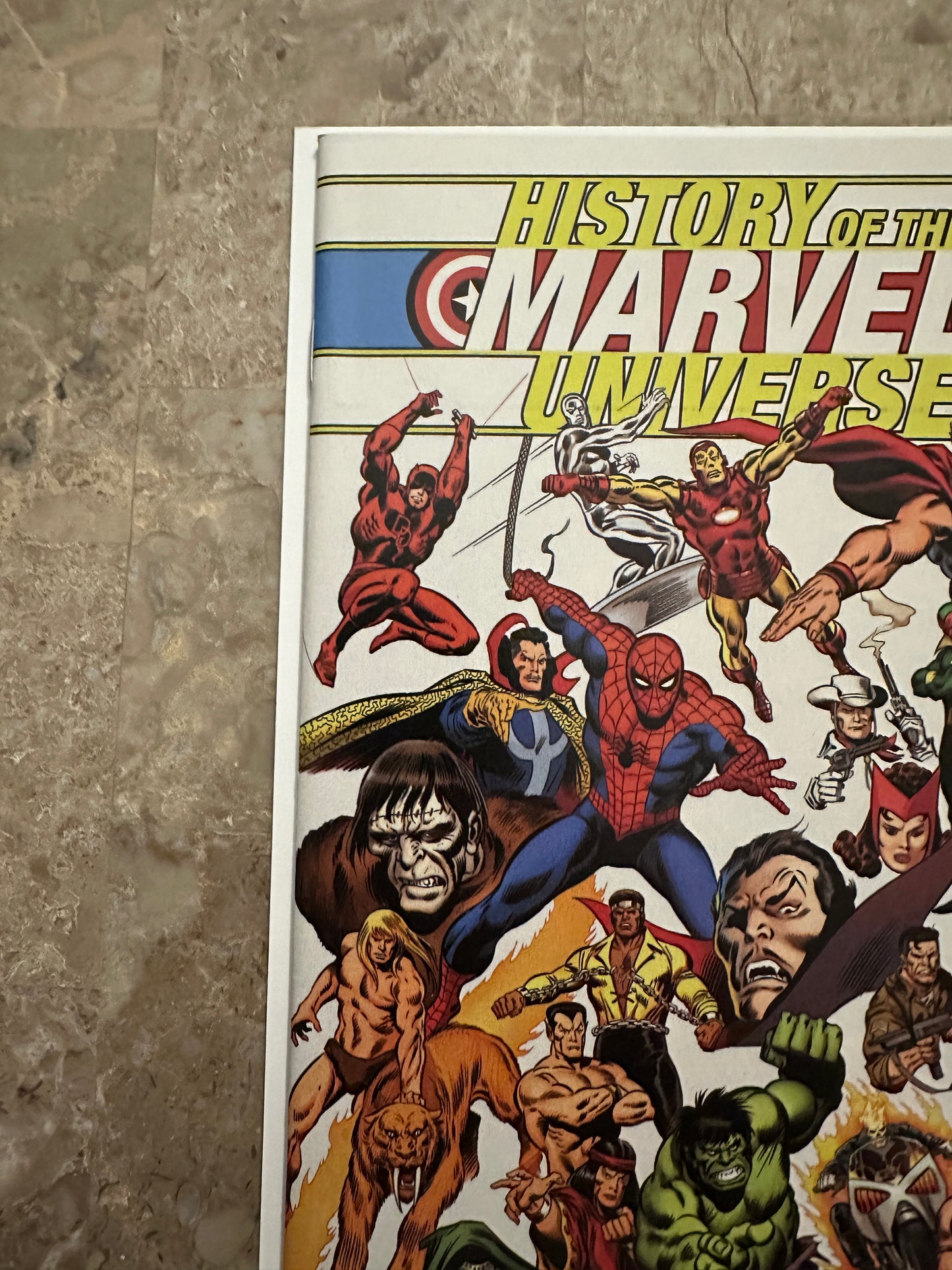 History of the Marvel Universe 1:100 NM 9.4 (2019 Marvel) - John Buscema