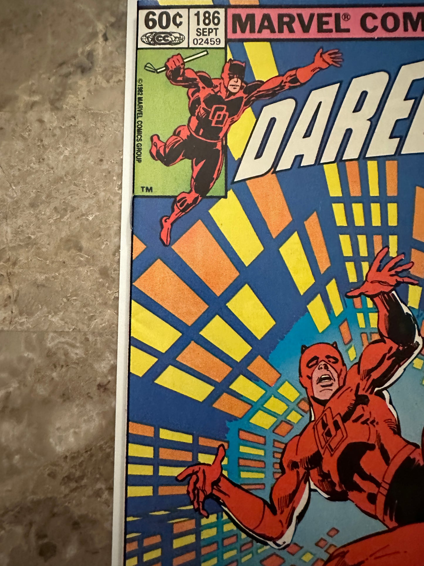 Daredevil #186 VF/NM 9.0 Newsstand (1982 Marvel Comics)