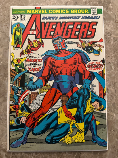 Avengers #110 VF- 7.5 (Marvel Comics 1973)
