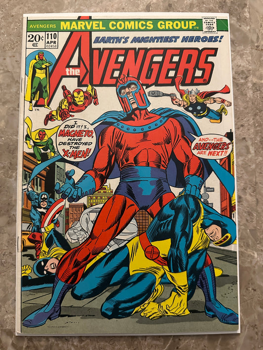 Avengers #110 VF- 7.5 (Marvel Comics 1973)