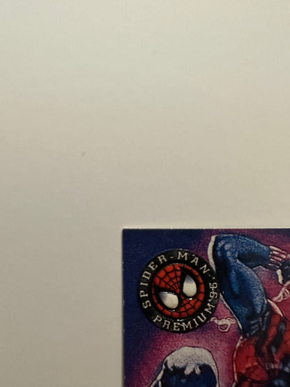Spider-Man vs El Toro Negro #50 (1996 Marvel Fleer Spider-Man Premium)