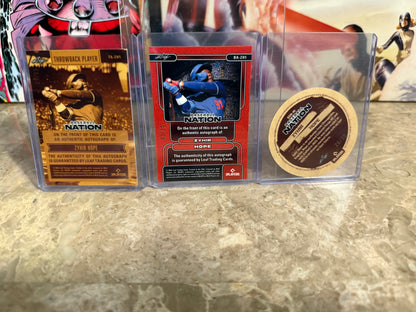 2026 Leaf Baseball Nation Zyhir Hope Auto & Die-Cut 3-Card Lot