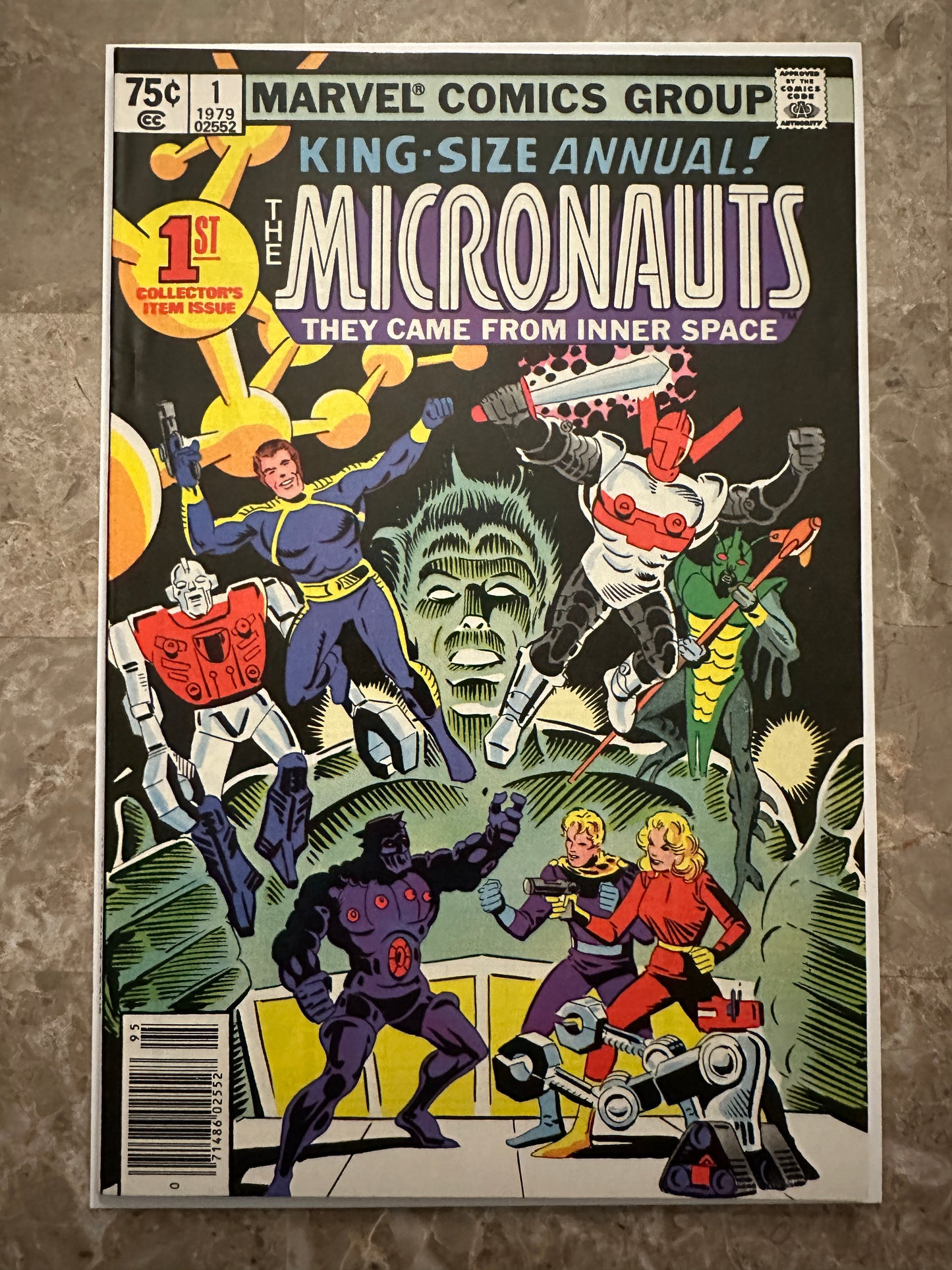 Micronauts Annual #1 VF 8.0 + Bonus #2 (1979 Marvel)