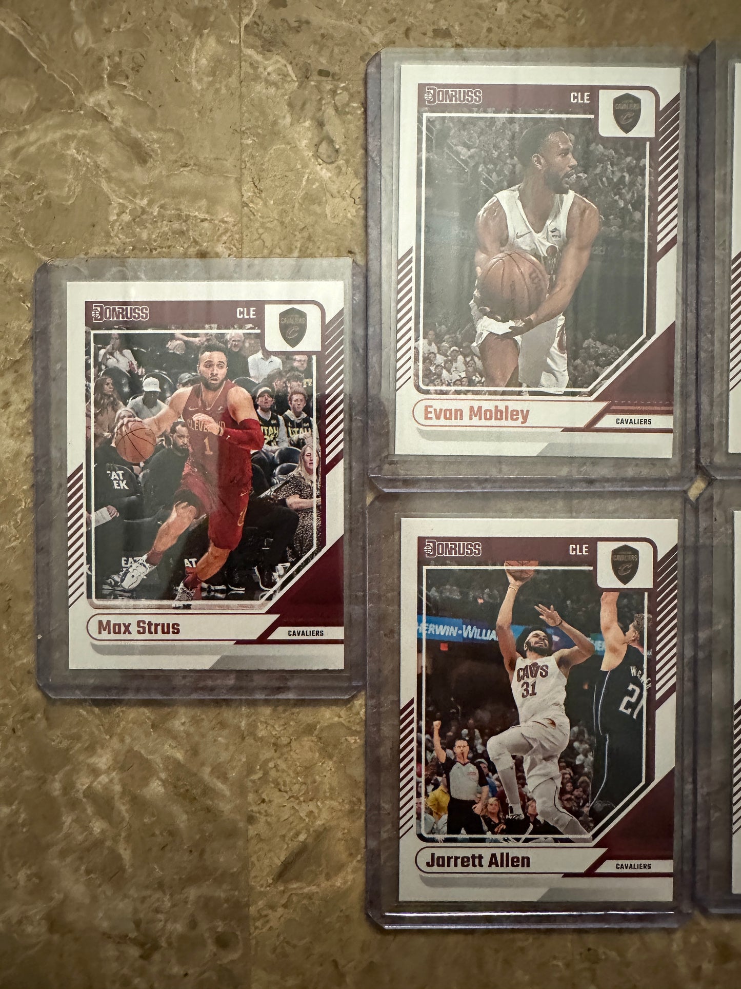 2024 Panini Donruss Basketball Cleveland Cavaliers Team Set (8 cards)