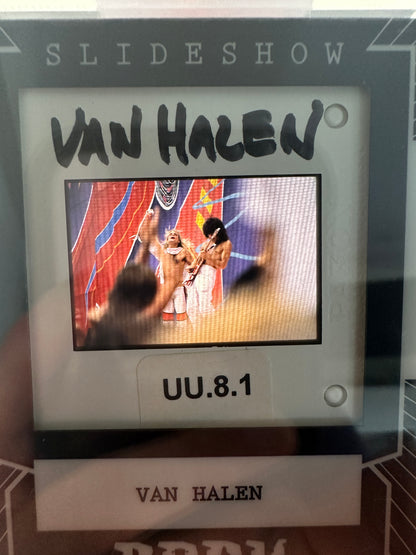 2026 Leaf Slideshow VAN HALEN 7-Slide LOT Classic David Lee Roth Era 1978-1984
