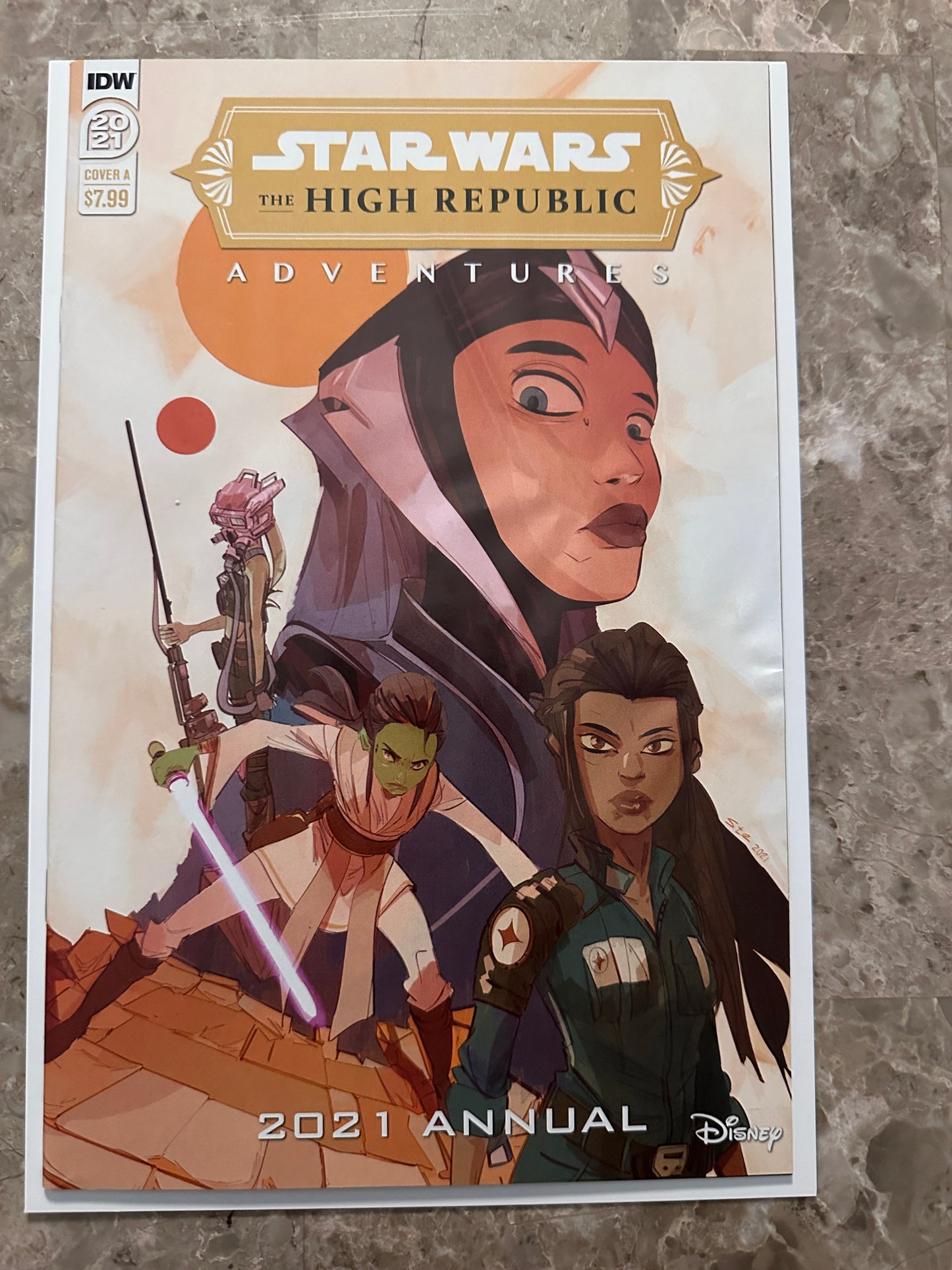 Star Wars: The High Republic Adventures #1-4 + Annual 2021 (2021 IDW)