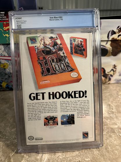 Iron Man #282 CGC 9.4 (Marvel 1992) - New Case