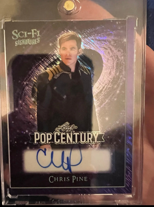 (3/24/2026) Chris Pine - 2026 Leaf Pop Century 1/1 Auto