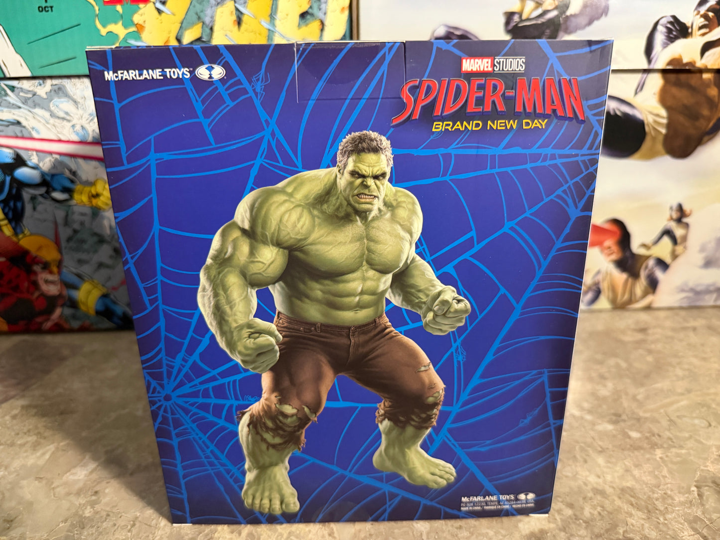 McFarlane Toys Marvel Spider-Man Brand New Day Hulk 1:10 Scale Posed Statue New⁠