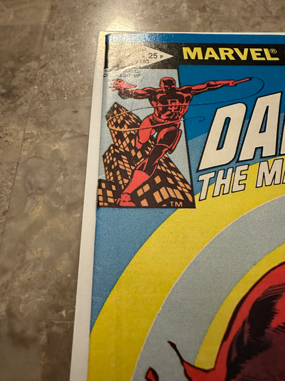 Daredevil #183 VF+ 8.5-9.0 (1982 Marvel)