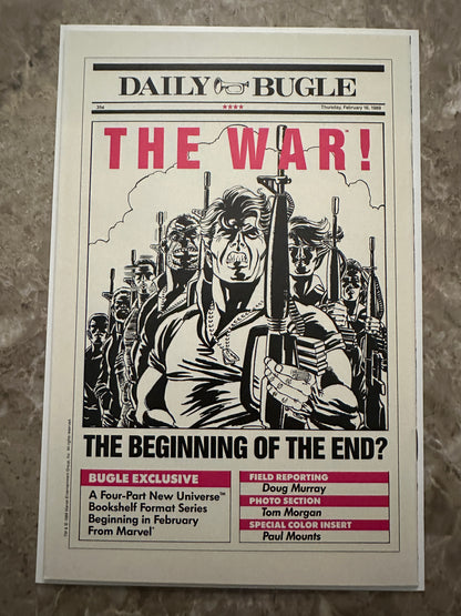 Punisher War Journal #6 NM 9.4 (1989 Marvel)