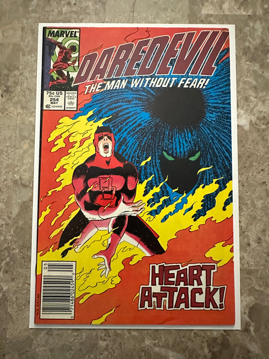 Daredevil #254 Newsstand VG/FN 5.0 (1988 Marvel) - Nice copy for grade