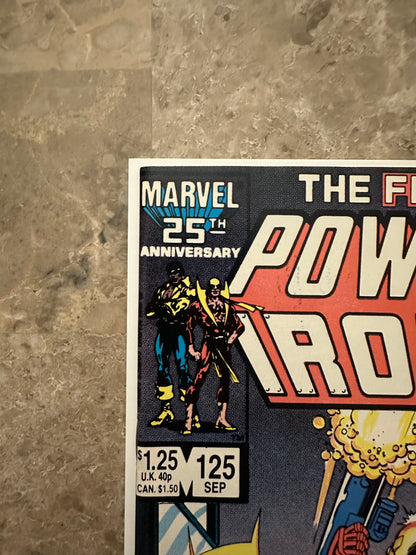 Power Man and Iron Fist #125 VF/NM 9.0 (1986 Marvel) - High Grade, Last Issue