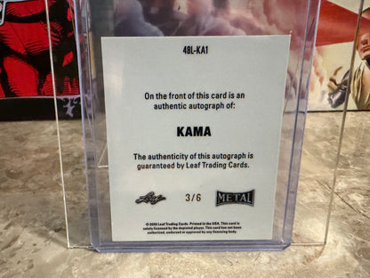 Kama 2026 Leaf Metal Ring Kings 1948 Auto Pink /6