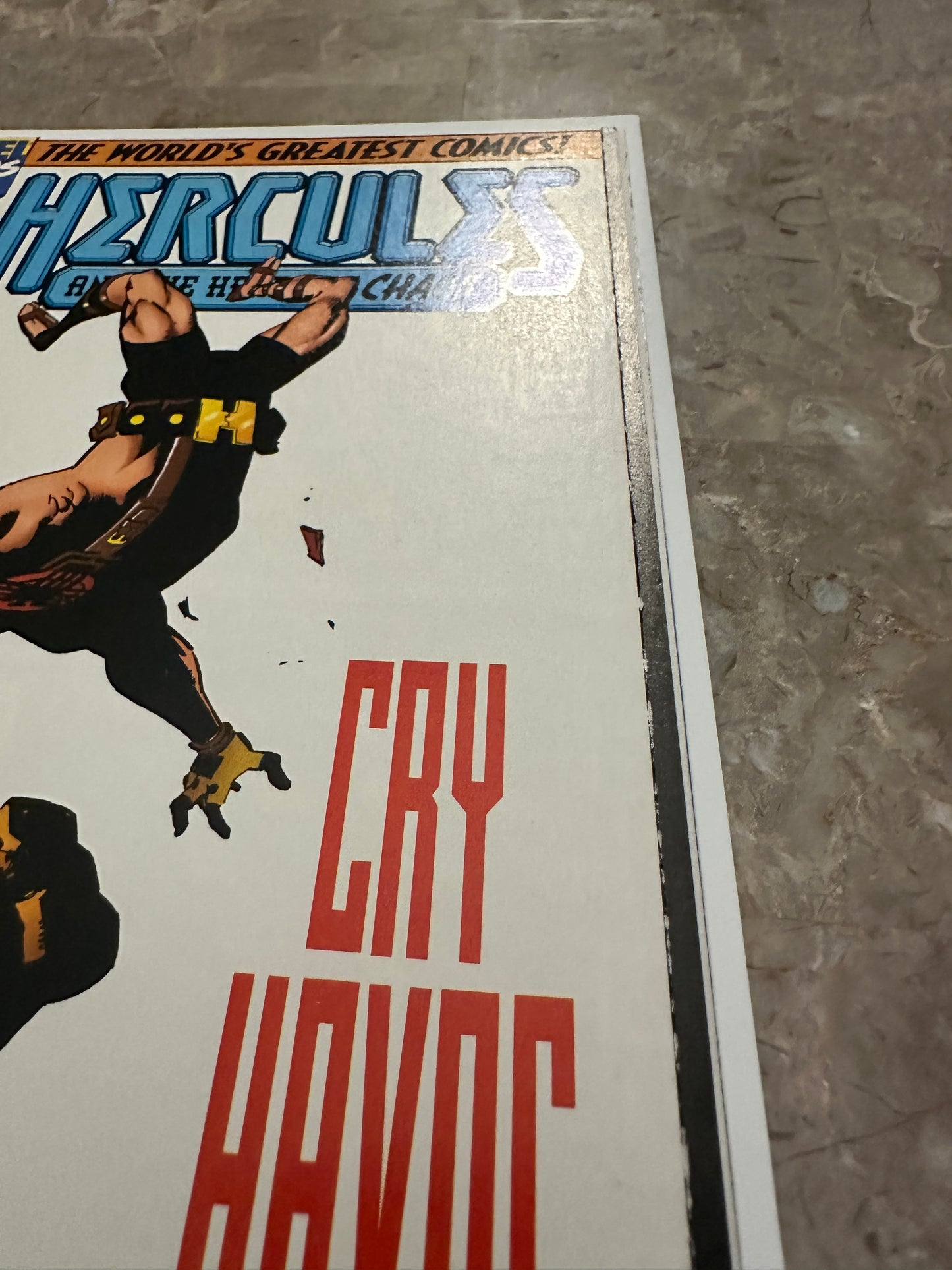 Hercules Heart and Chaos #1-3 High Grade Full Set (Marvel 1997)