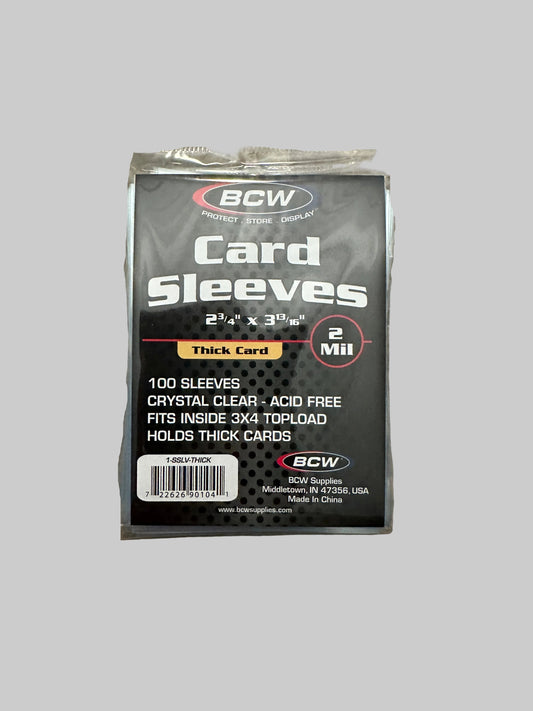 BCW Thick Card Sleeves