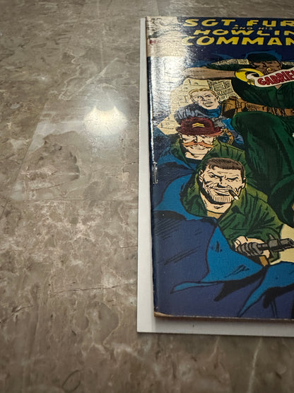 Sgt Fury #56 FN- 5.5 (Marvel Comics 1968)