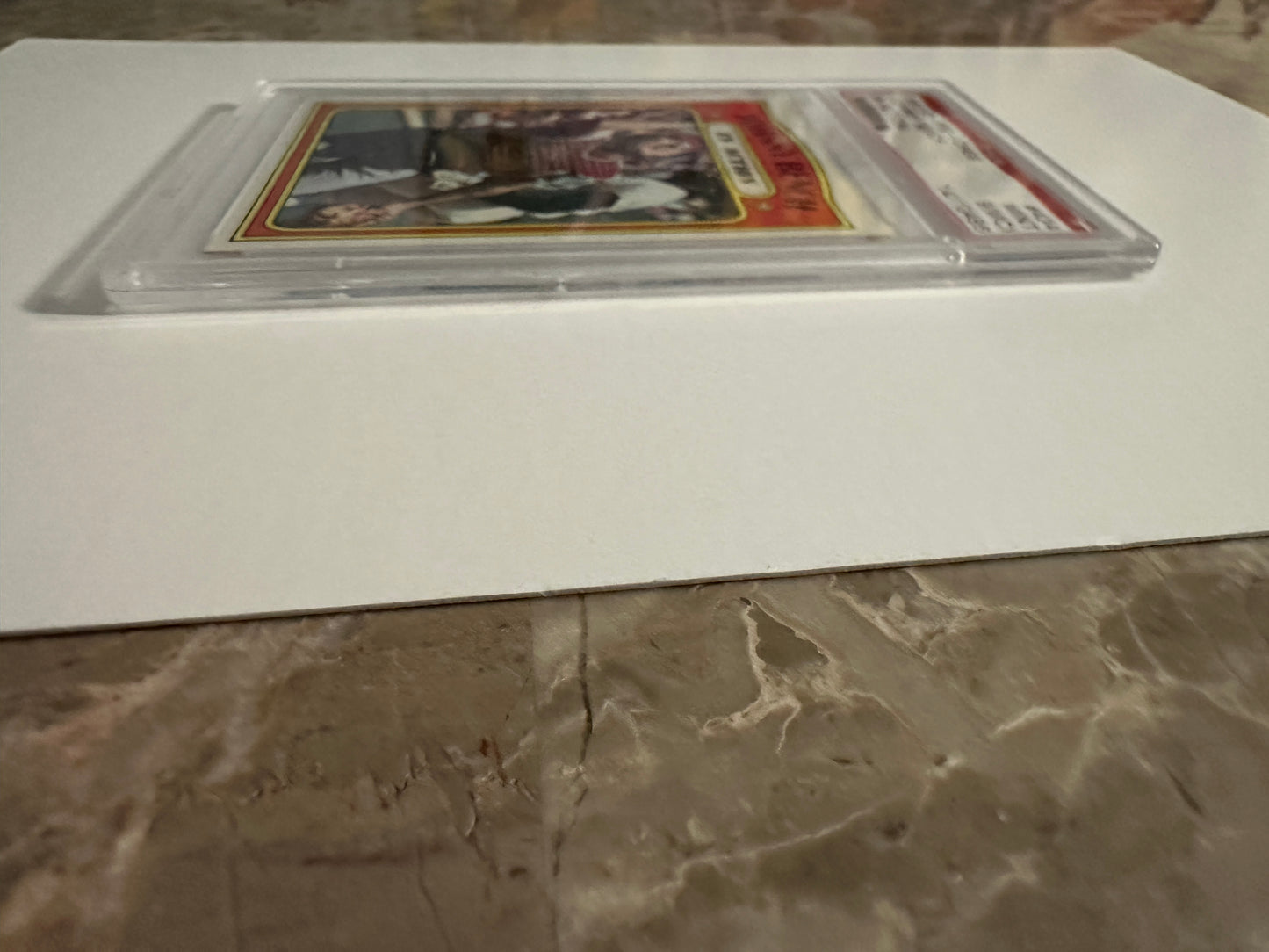 Johnny Bench In Action #434 PSA Graded Mint 9 (MC) (1972 O-Pee-Chee)