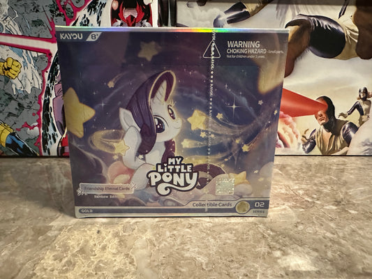 🦄 My Little Pony: Friendship Eternal Cards (Rainbow Edition) – Gold 02 Series Booster Box