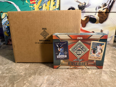 2026 Leaf Seasons In The Sun Baseball Hobby 10-Box Case