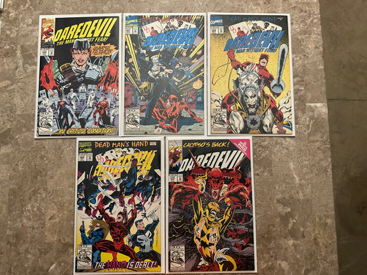 Daredevil #306-310 Higher Grade (1992 Marvel) - Add-On Pack